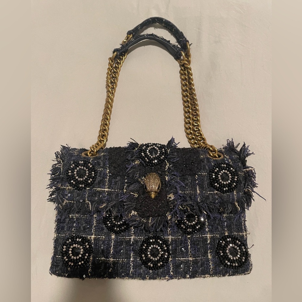 Kurt Gieger Tweed Shoulder Bag